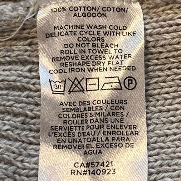 Loft Outlet Gray Sweater   Sz M  GUC - Picture 4 of 4